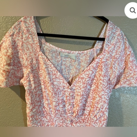 Faithfull The Brans Elegant Pink Floral Dress NWT - Picture 3 of 9